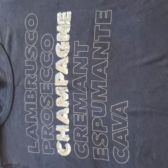 J.Crew Sequins T- shirt. Sz Small - Picture 3 of 8